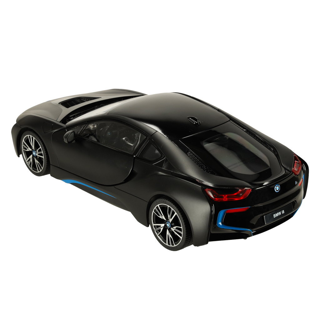 RC auto 1:14 BMW i8 otevírací dveře černé KX3537