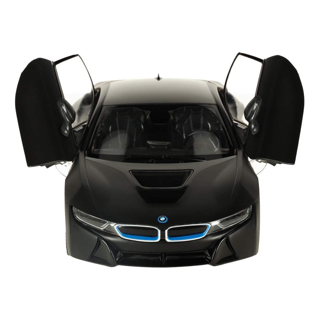 RC auto 1:14 BMW i8 otevírací dveře černé KX3537