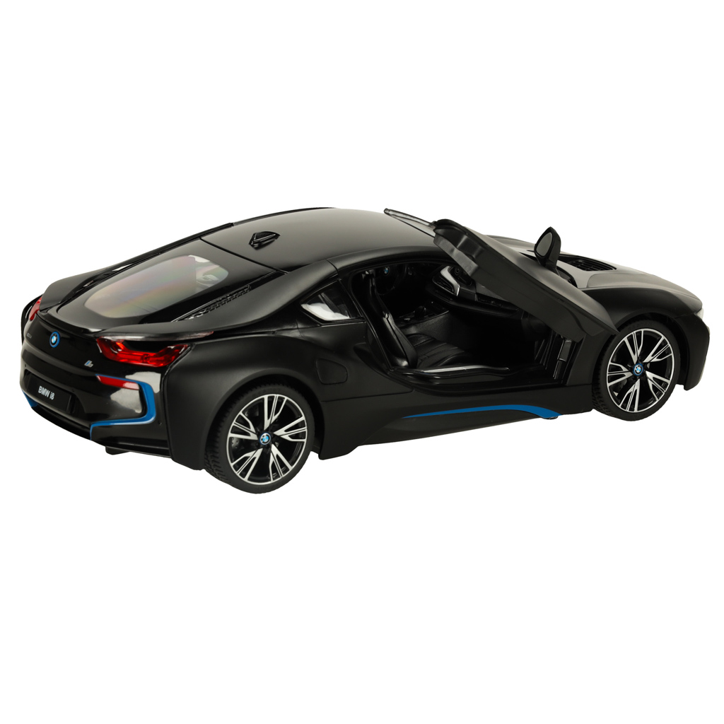 RC auto 1:14 BMW i8 otevírací dveře černé KX3537