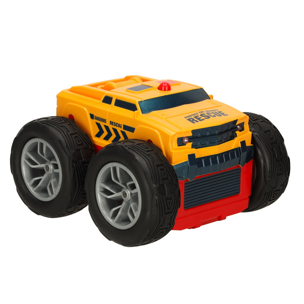 RC Revolt 2 Sided Rescue Racer modré auto na dálkové ovládání KX3668