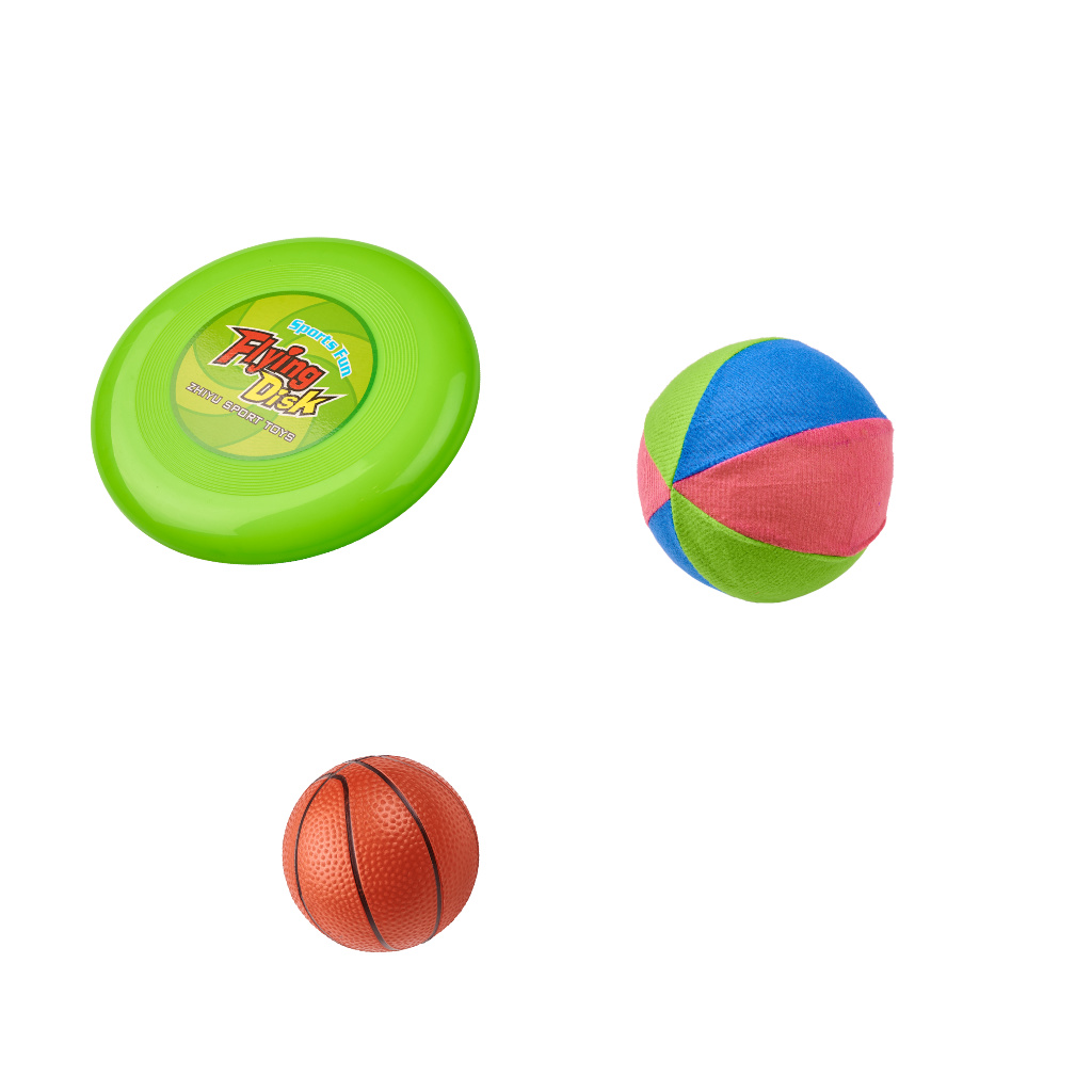 Sportovní sada 5v1 badminton basketbal volejbal tenis frisbee KX3638