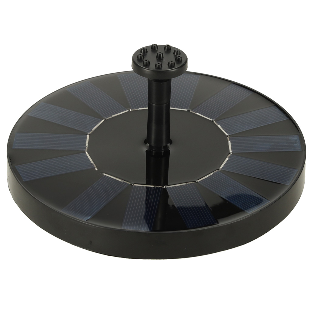 Solární zahradní fontána plovoucí 16 cm KX3291