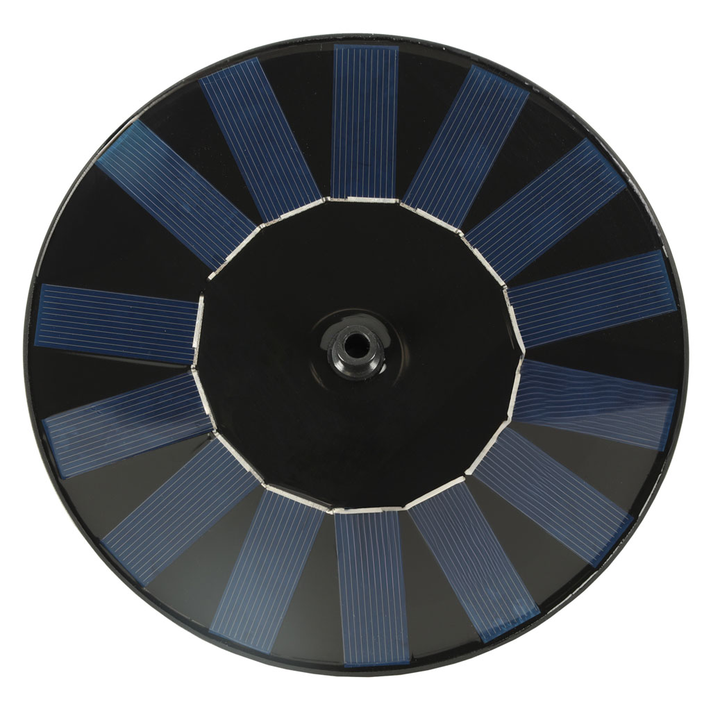 Solární zahradní fontána plovoucí 16 cm KX3291