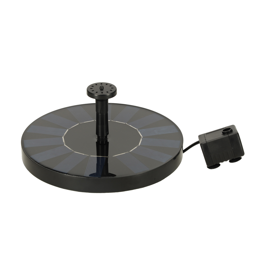 Solární zahradní fontána plovoucí 16 cm KX3291