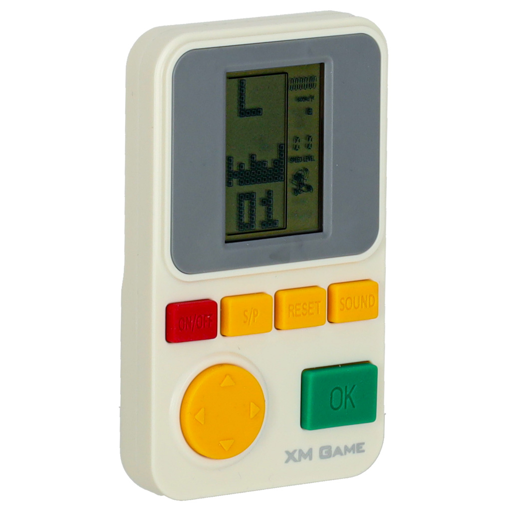 Přenosná konzole pro elektronické arkádové hry bílá KX3364
