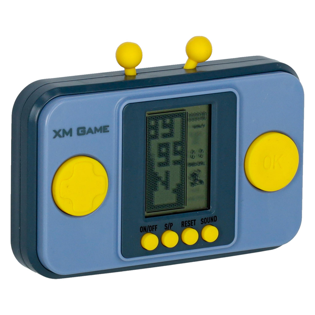 Přenosná konzole pro elektronické arkádové hry šedá KX3363
