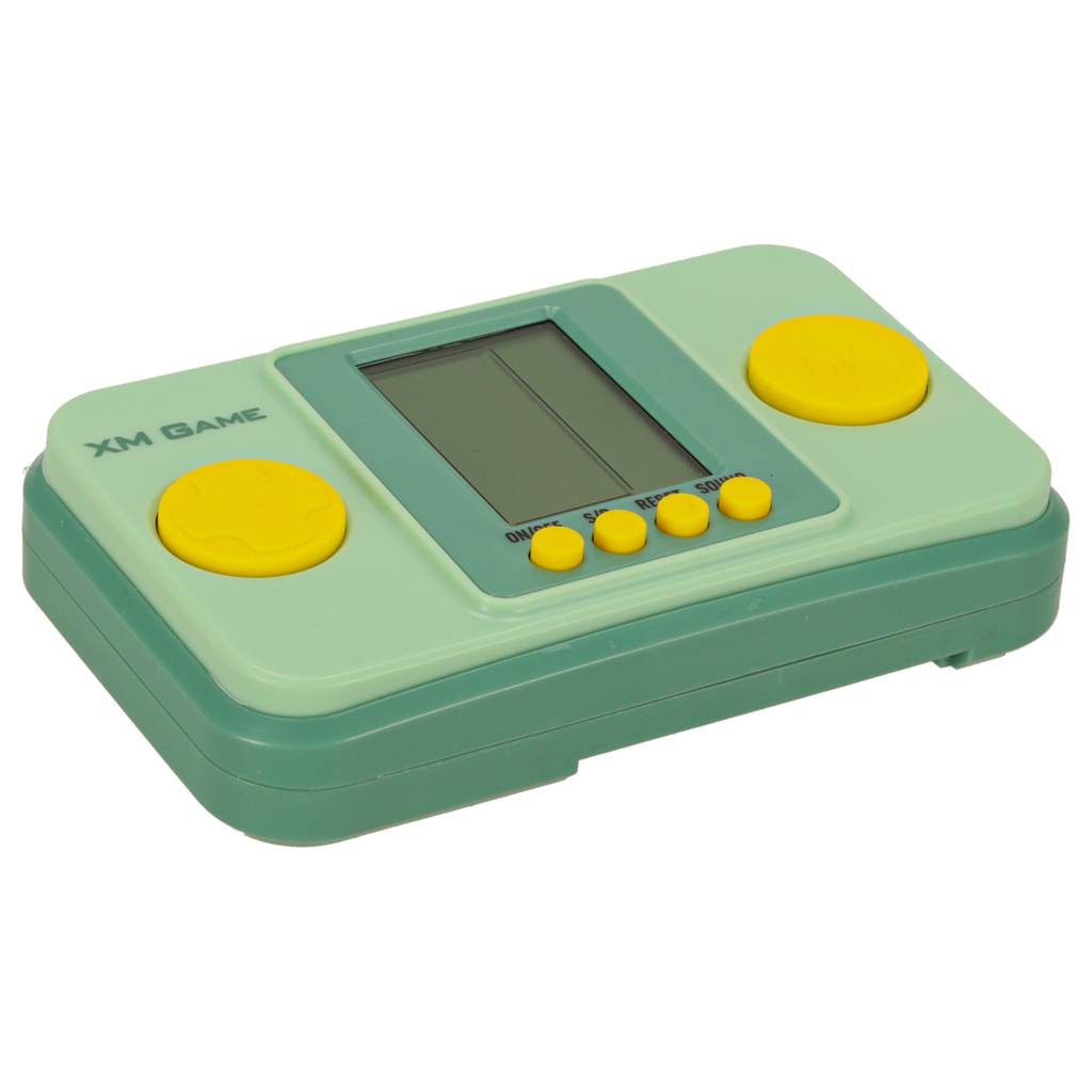 Přenosná konzole pro elektronické arkádové hry zelená KX3363_1