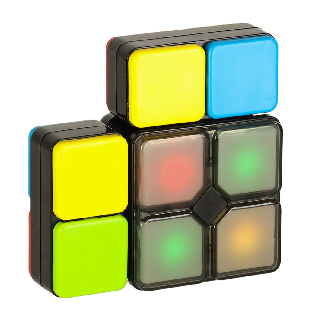 Arkádová hra LED puzzle kostka KX3371