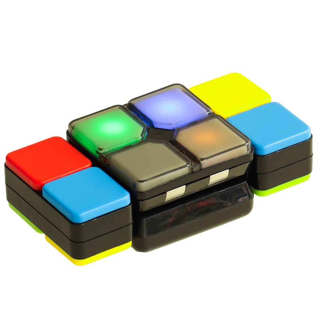 Arkádová hra LED puzzle kostka KX3371