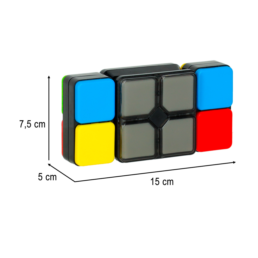 Arkádová hra LED puzzle kostka KX3371