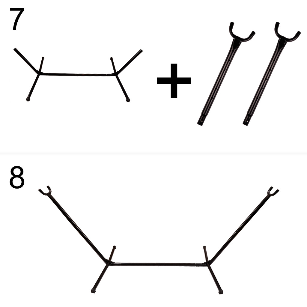 Zahradní houpací síť s rámem pro dvě osoby houpací stojan houpací sítě velký silný + kryt 200 cm 100 kg KX3297