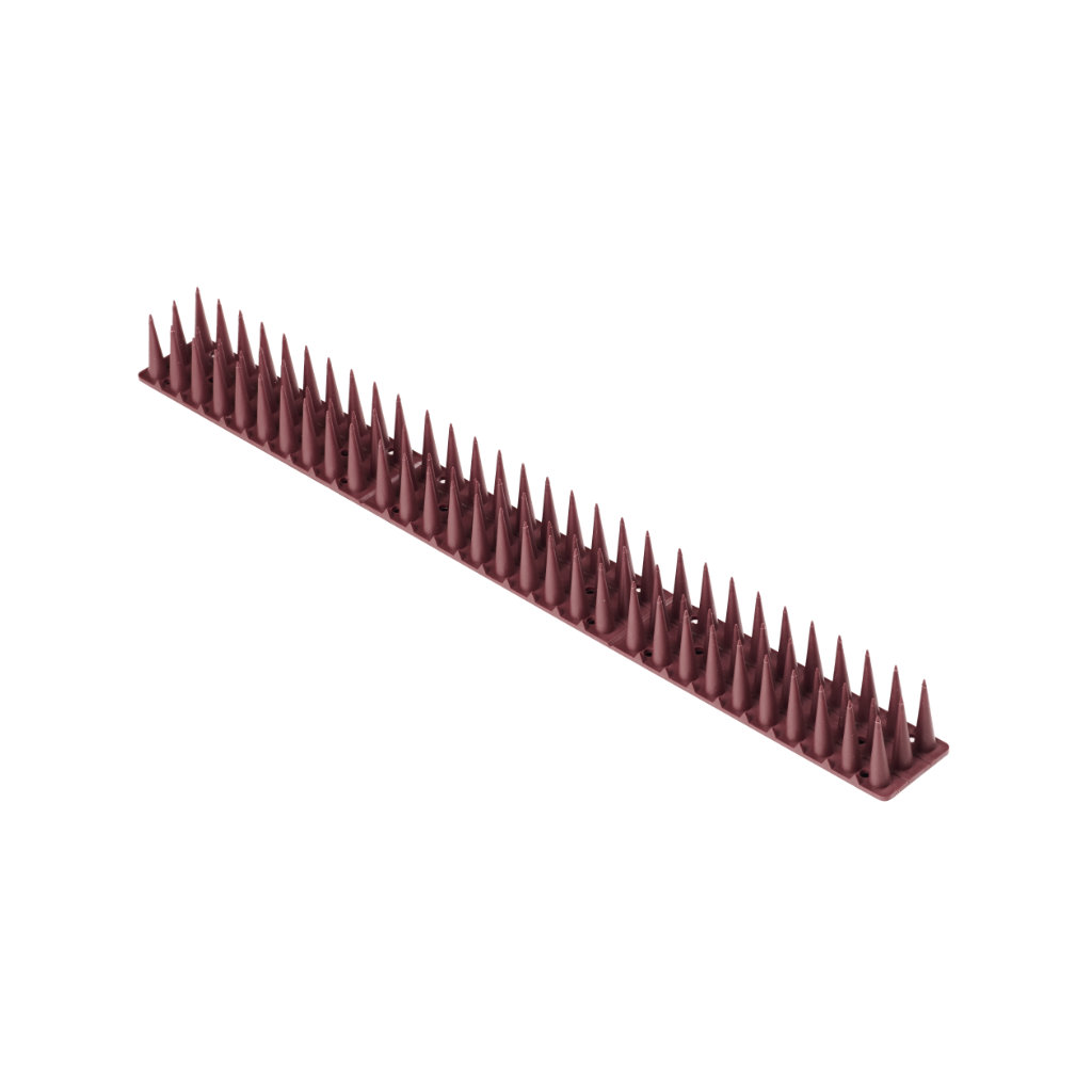Holubí hroty zátka proti ptákům plastová hustá hnědá 8el. 43 cm KX3280_1