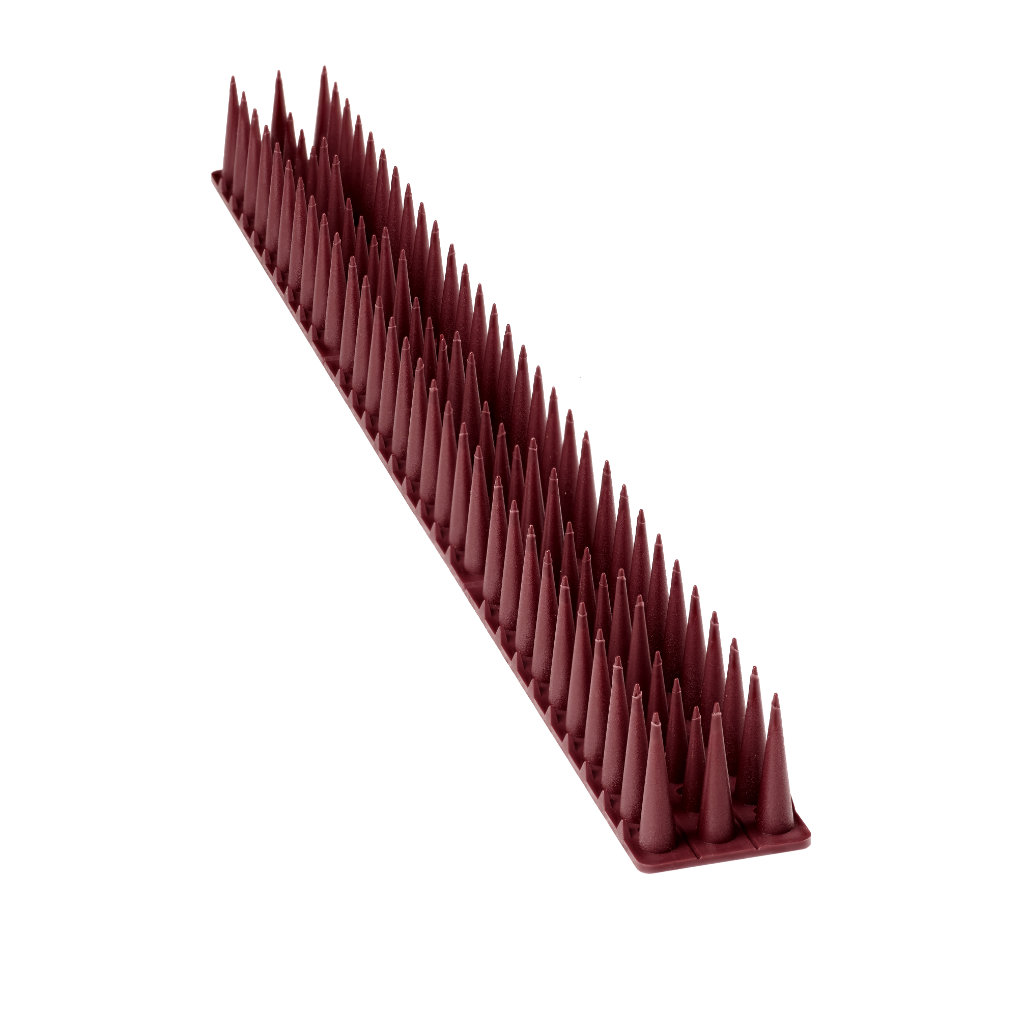 Holubí hroty zátka proti ptákům plastová hustá hnědá 8el. 43 cm KX3280_1