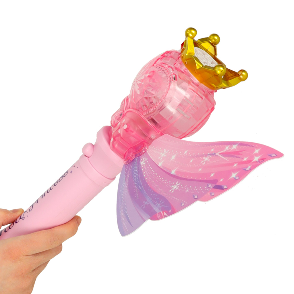 Mýdlová bublina stroj princezna hůlka KX3251