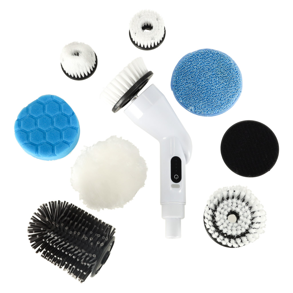 Elektrický rotační mop s 9 kartáčovými hlavami KX3296