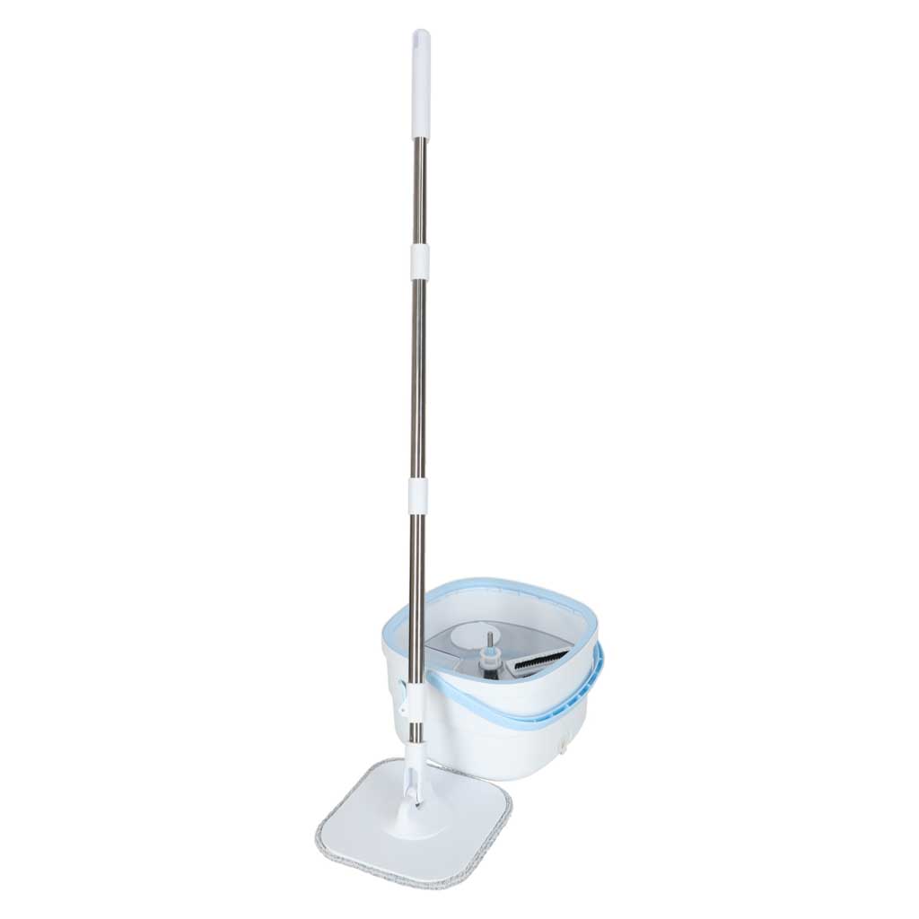 Obdélníkový plochý mop rotační ždímač čisté špinavé vody KX3277