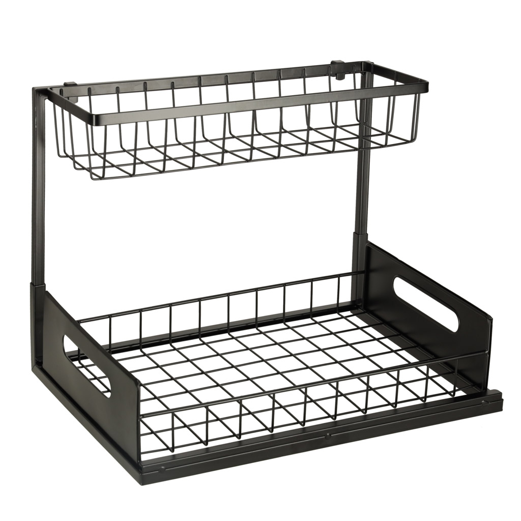 Organizér pod dřezem pro skříňku se dvěma mísami KX3407