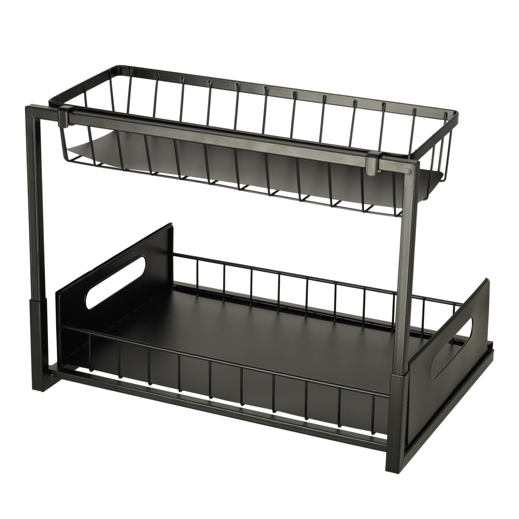 Organizér pod dřezem pro skříňku se dvěma mísami KX3407