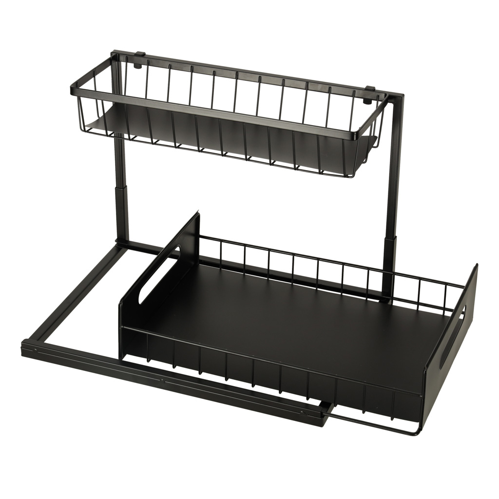 Organizér pod dřezem pro skříňku se dvěma mísami KX3407