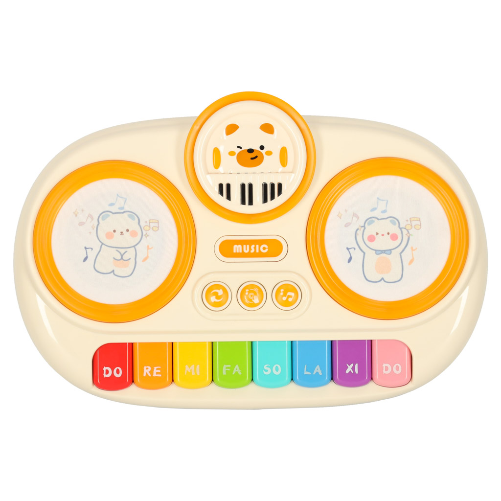 Dětské interaktivní varhany piano vzdělávací béžové KX3226
