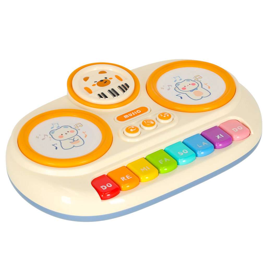 Dětské interaktivní varhany piano vzdělávací béžové KX3226