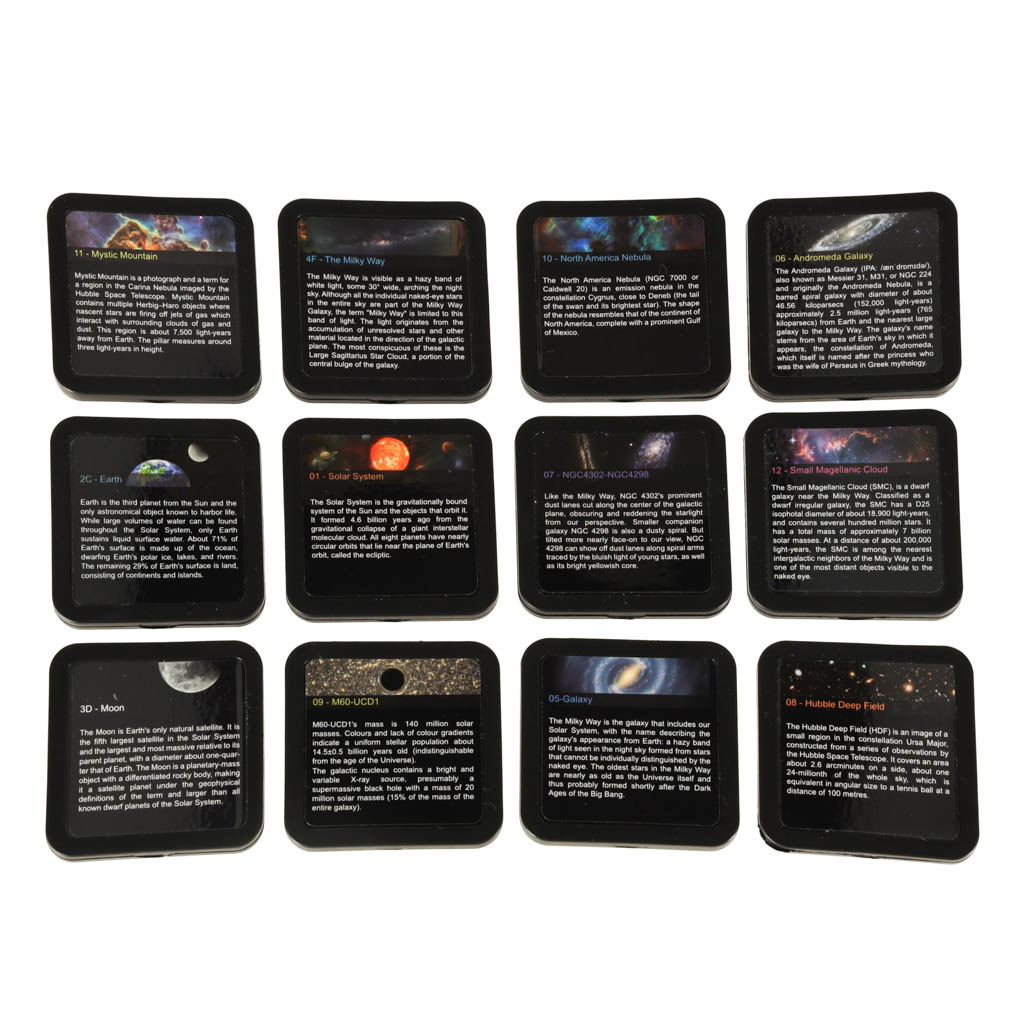 USB LED hvězdicový projektor 12 disků KX3314
