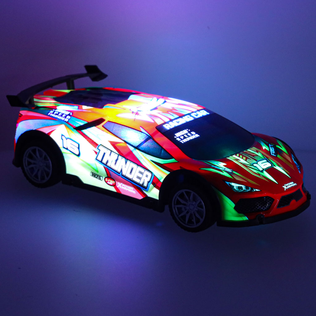RC sportovní vůz červený KX3373