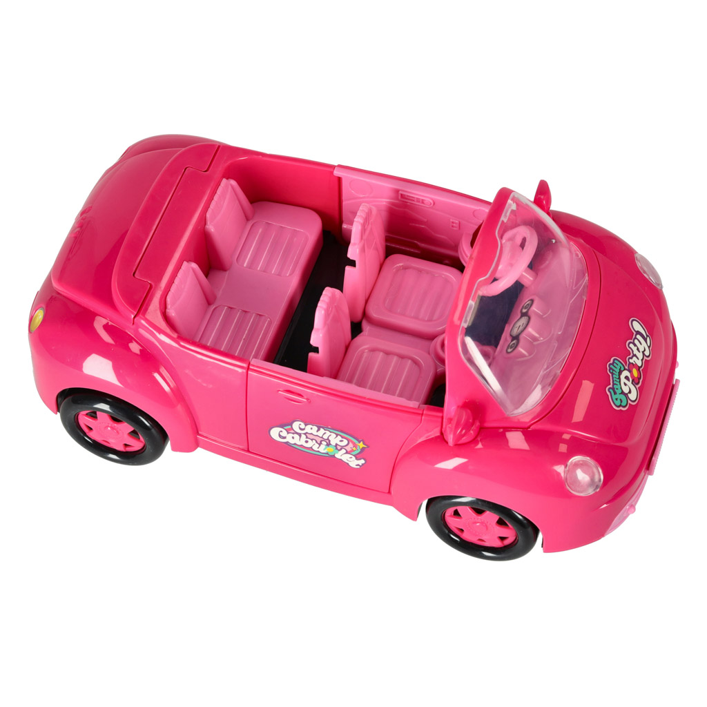 Auto pro panenky kabriolet růžové 4 el. KX3454