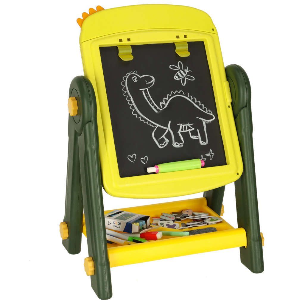 Magnetická tabule na suché mazání kreativní oboustranný dinosaurus KX3272