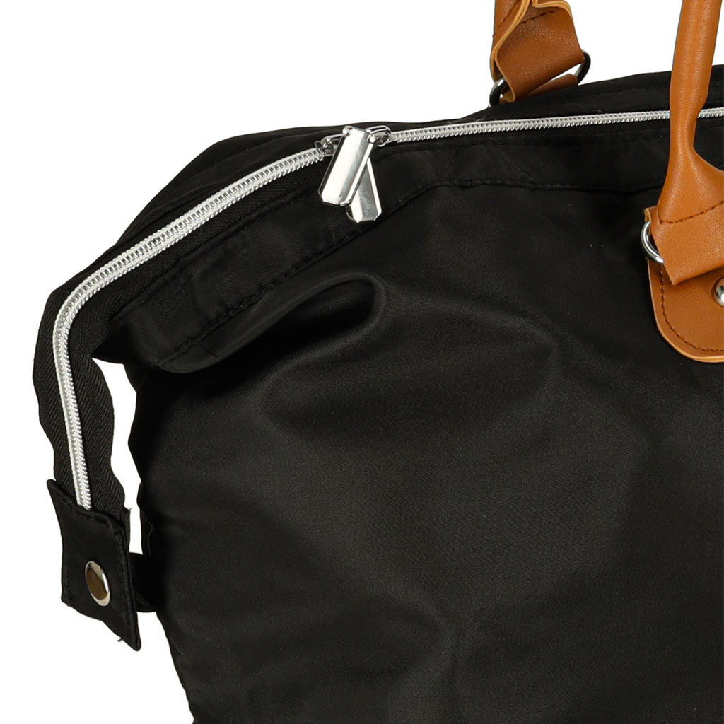 Dámská multifunkční cestovní taška na kočárek pro maminku set černá KX3365