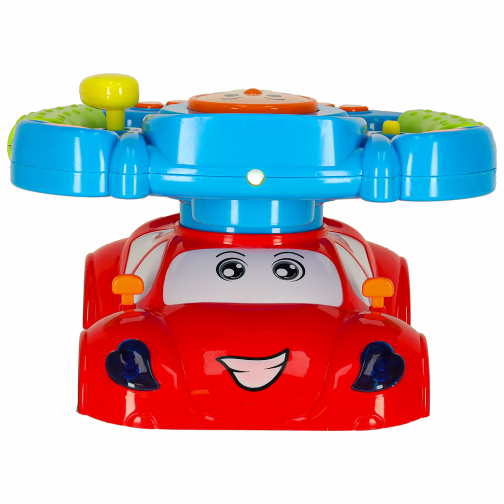 Interaktivní dětský simulátor volantu hudba zvuky světla projektor KX3310