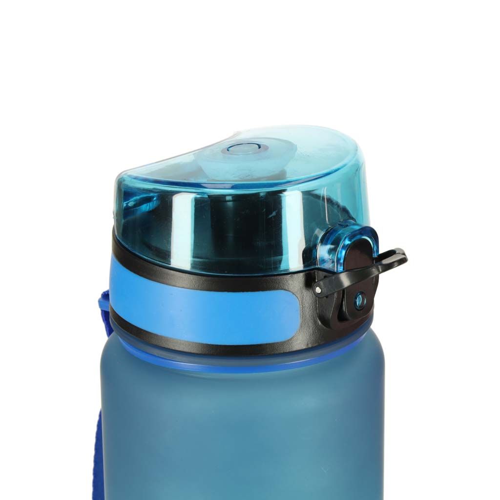 Láhev na vodu sportovní láhev s náustkem BPA FREE 600ml modrozelená KX3071_1