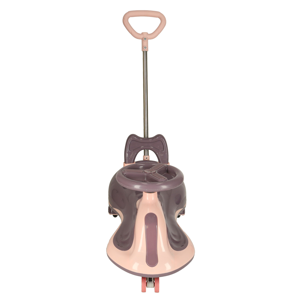 LED Swing FIX S2 gravitační koloběžka s rukojetí fialová max. 100 kg KX3155_1