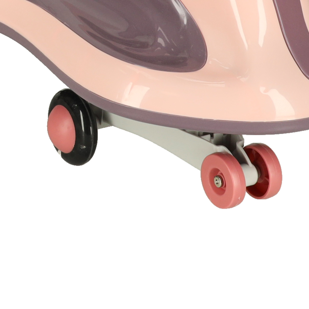 LED Swing FIX S2 gravitační koloběžka s rukojetí fialová max. 100 kg KX3155_1