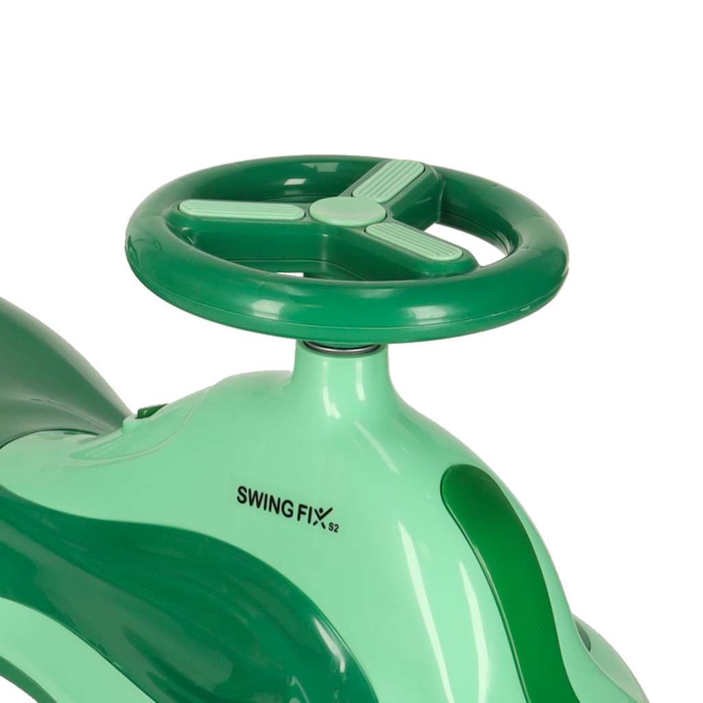 LED Swing FIX S2 gravitační koloběžka s rukojetí zelená max. 100 kg KX3155