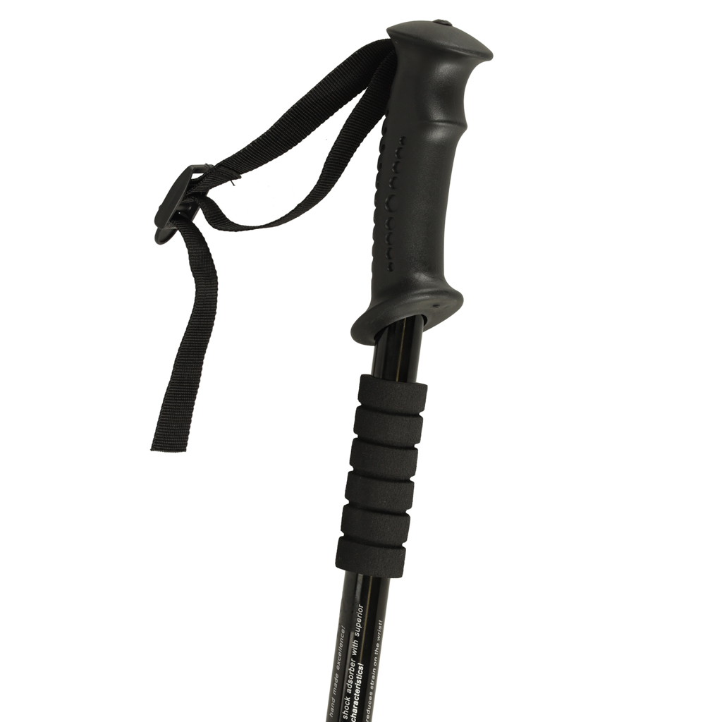 Nordic walking hole skládací 2 kusy černé KX3085