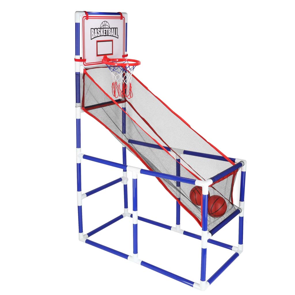 Basketbal sportovní arkádová hra přenosný basketbal 2 míče čerpadlo KX3002