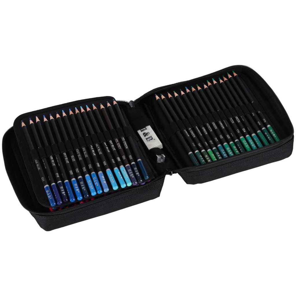 Barevné tužky v pouzdře sada 120 kusů KX2957