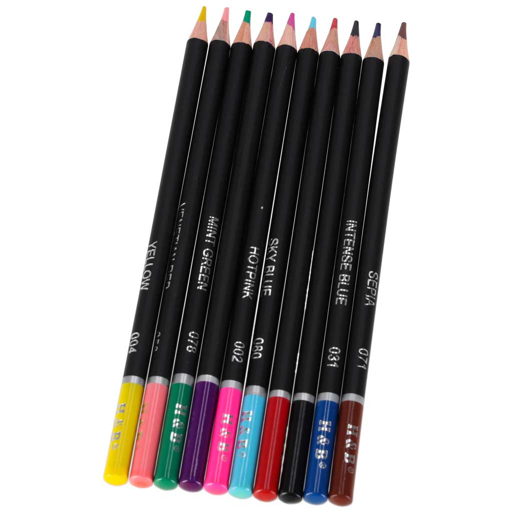 Barevné tužky v pouzdře sada 120 kusů KX2957