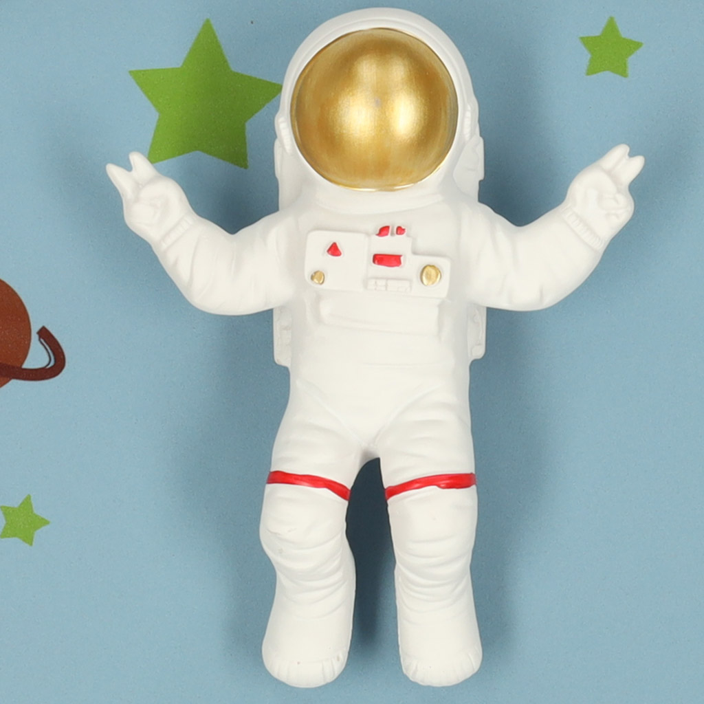 Stropní LED svítidlo do dětského pokoje stmívatelné LUMELA + dálkové ovládání astronaut KX3167