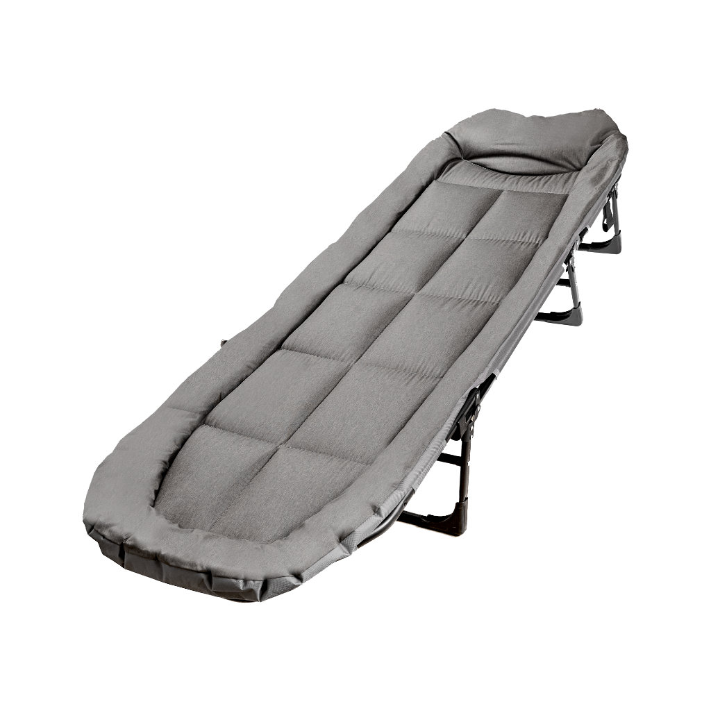 LUARO cestovní postel skládací kempinkové lůžko kapr business přenosné světlo 190x63x30cm KX3144