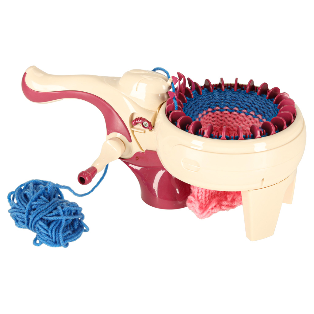 Sada na pletení na pletacím stroji 5 barev přízí KX3147