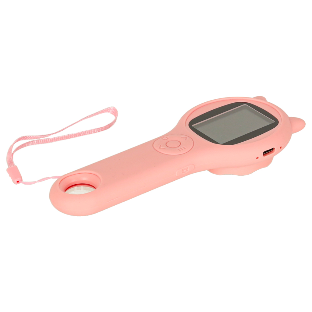 Optický mikroskop digitální lupa 500x 2Mpx růžová KX3133