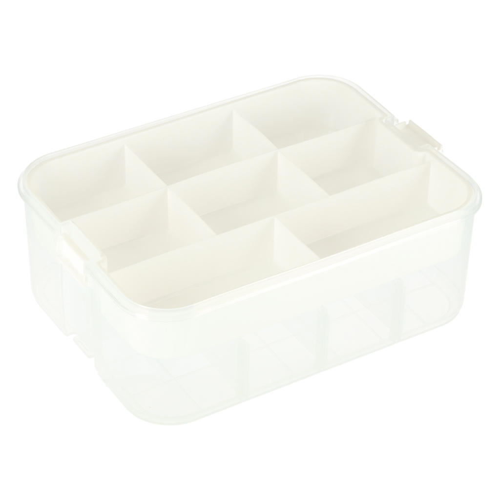 Box organizér box na hračky box na drobnosti s víkem přihrádky KX3117