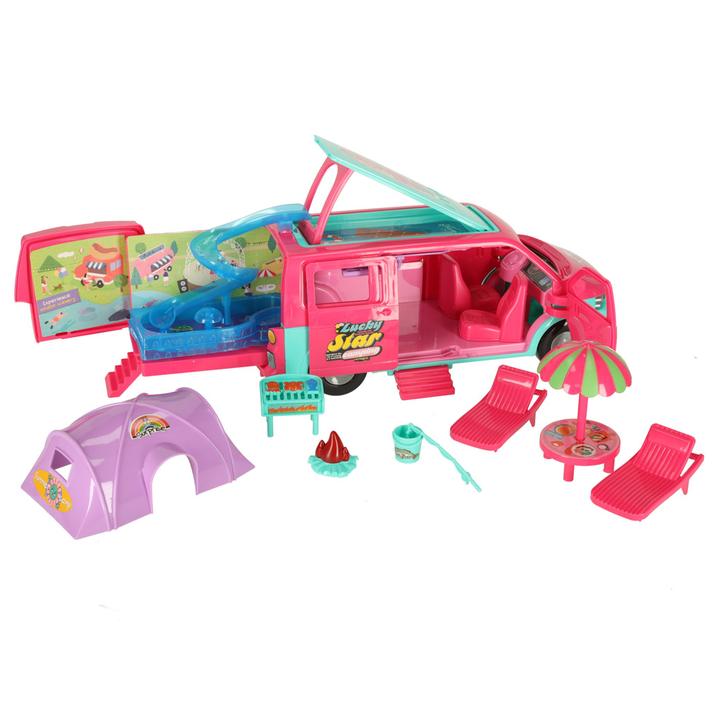 Příslušenství pro kempování autíček pro panenky bazén pro panenky KX3039