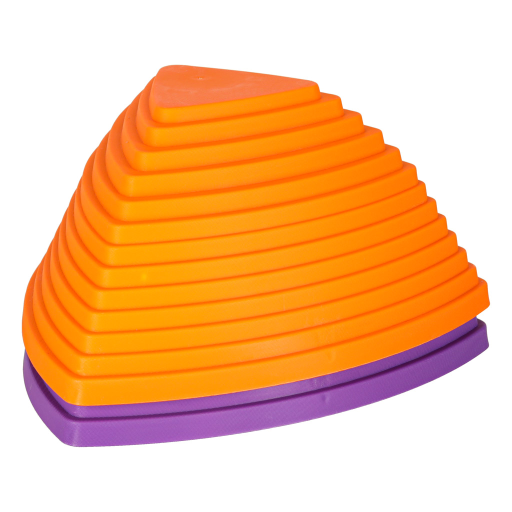 Smyslová stezka říční kameny pro trénink rovnováhy podlaha je láva hra 11 prvků barevné KX3170_1