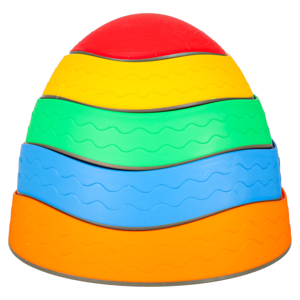 Smyslová stezka říční kameny pro trénink rovnováhy podlaha je láva hra 5ks KX3173