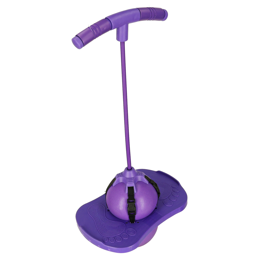 Dětský pogo balanční svetr fialový KX3135_1