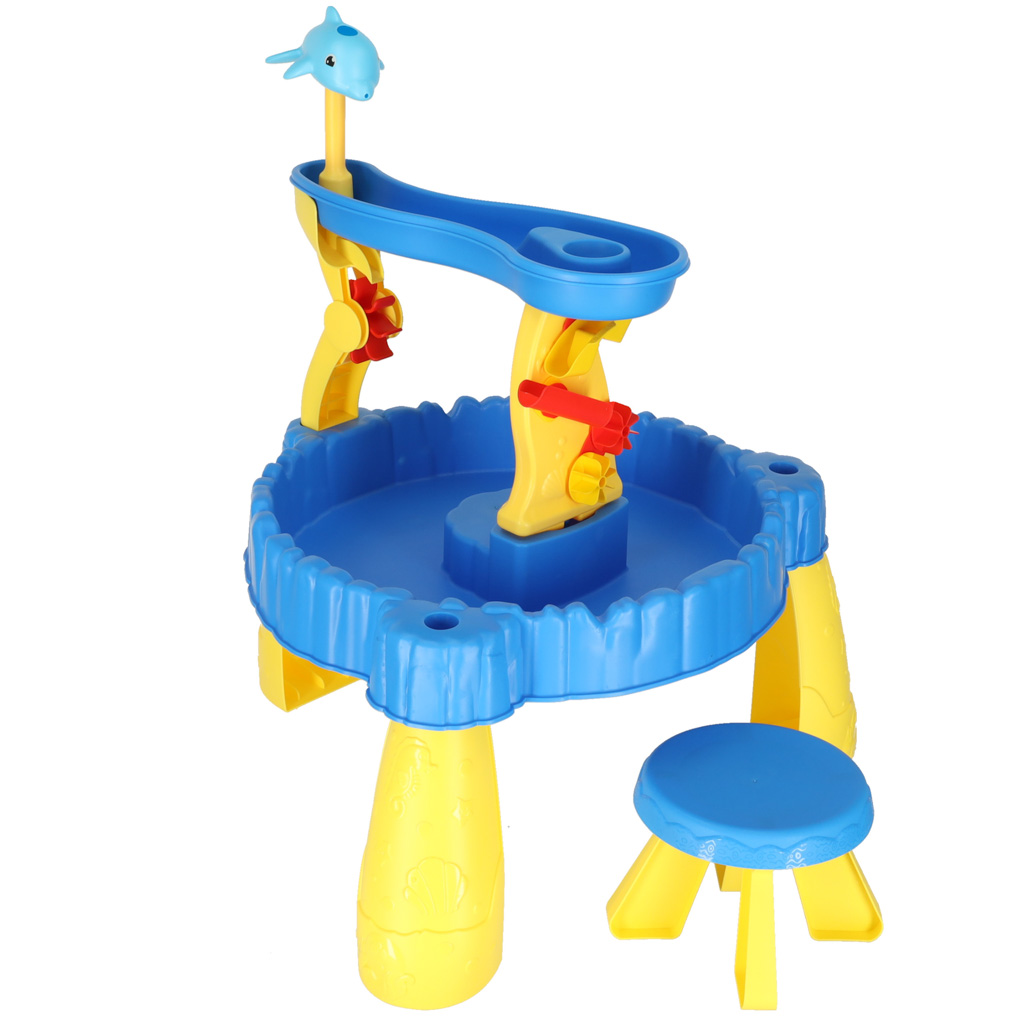 Vodní stůl písek a vodní dráha dvě úrovně příslušenství KX3079