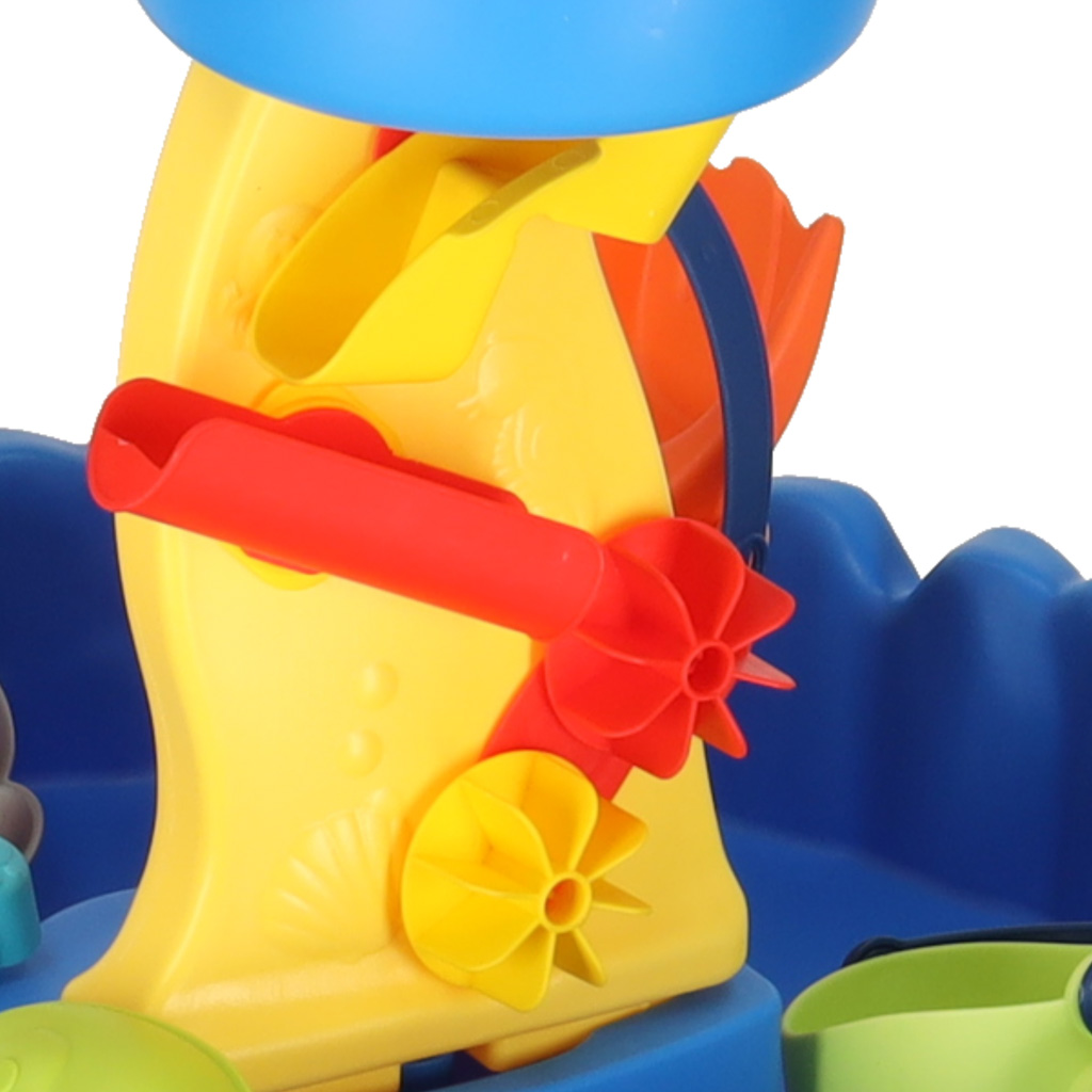 Vodní stůl písek a vodní dráha dvě úrovně příslušenství KX3079